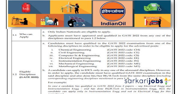 IOCL Apprentice Recruitment 2025 Notifications for 10th/12th pass, ITI, Diploma and Graduates