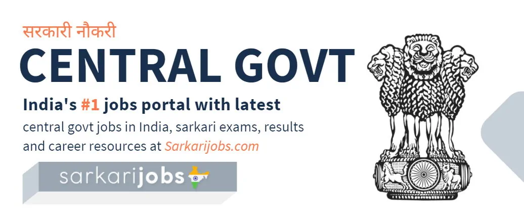 latest central govt jobs in india 2026