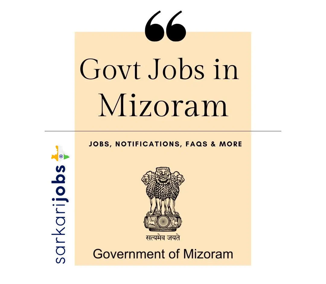Mizoram Govt Jobs