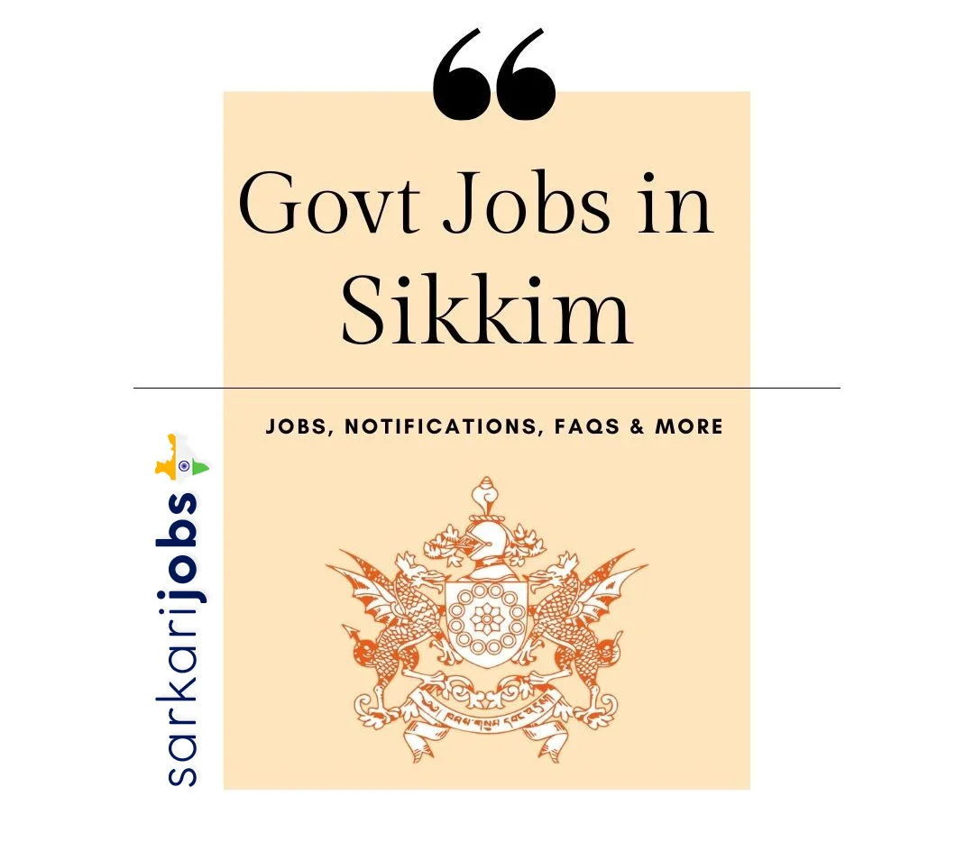 Sikkim Govt Jobs