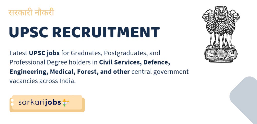 UPSC Recruitment 2026 – Latest Updates, Eligibility, and Exam Details