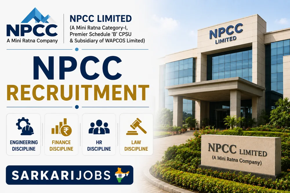 NPCC Recruitment 2026 For 26 Executive Director, JGM, Manager, Deputy Manager and Other Posts