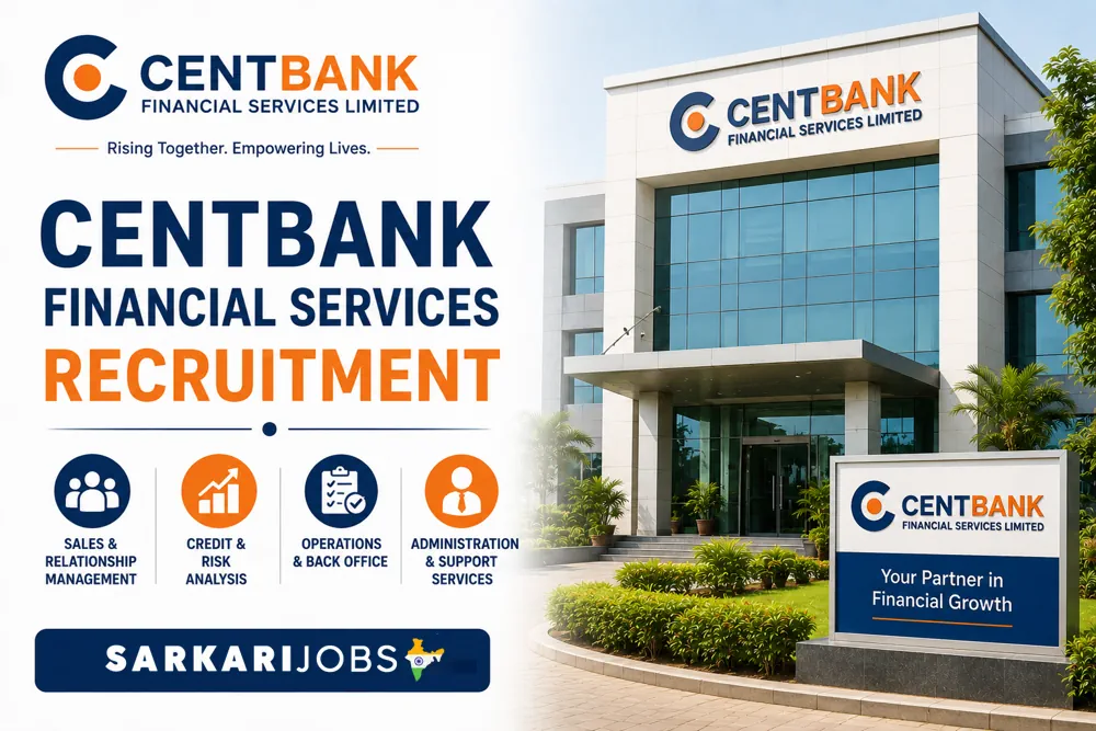 Centbank Financial Services Recruitment 2026 for Executives, Assistant Managers, Managers and Other Posts