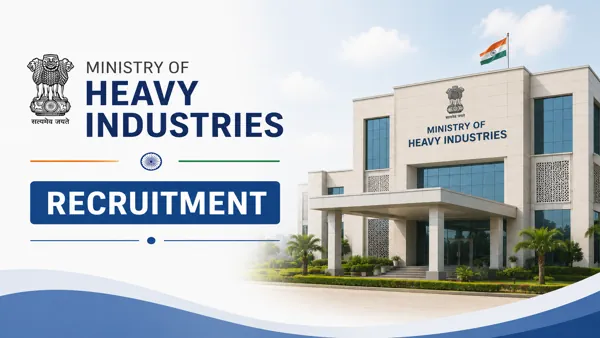 Ministry of Heavy Industries Recruitment 2026 for 2 Consultant Posts