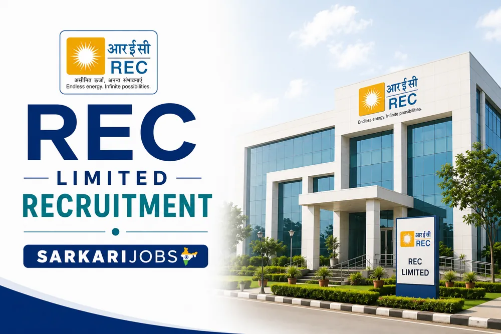 REC Limited Recruitment 2026 for Advisors (Green Hydrogen, CBG) and Other Posts
