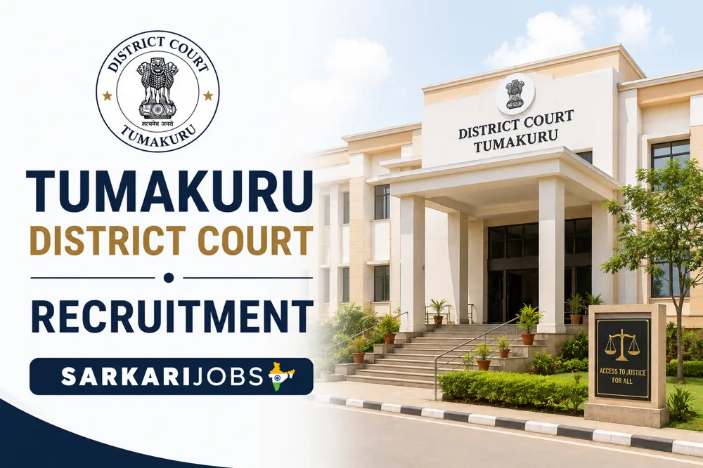 Tumakuru District Court Recruitment 2026 for 24 Stenographer Grade-III and Typist Posts