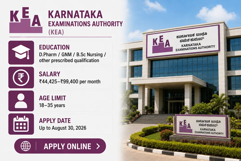 KEA Recruitment 2026: 233 Pharmacy and Nursing Officer Vacancies, Apply by August 30